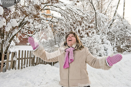 Image of Women on winter