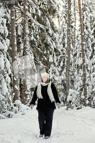 Image of Women in forest