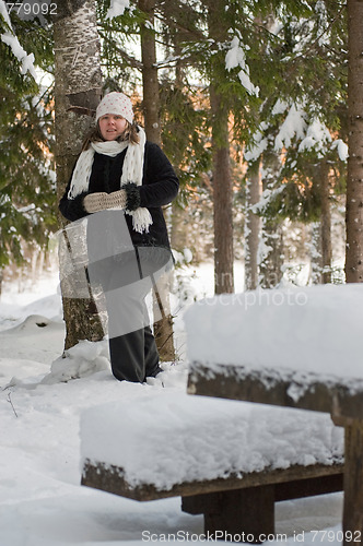 Image of Women in forest