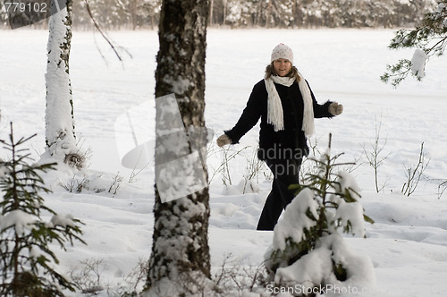 Image of Women in forest