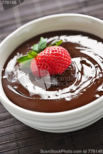 Image of Strawberry dipped in chocolate