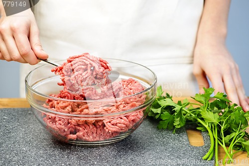 Image of Cooking with ground beef