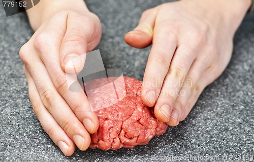 Image of Cooking with ground beef