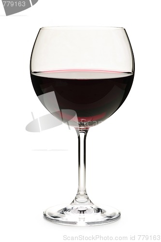 Image of Red wine in glass