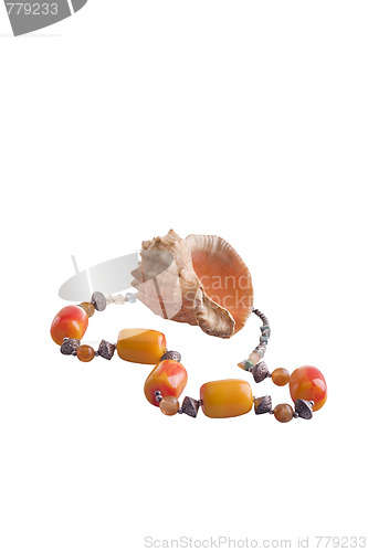 Image of beads and shell 3