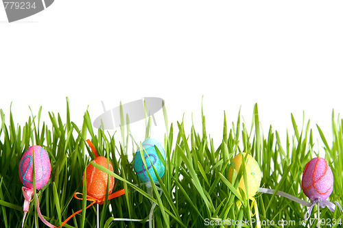 Image of Colorful Easter eggs