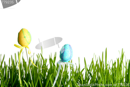 Image of Colorful Easter eggs
