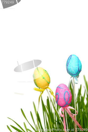 Image of Colorful Easter eggs