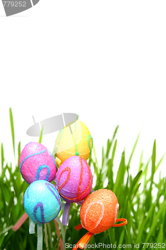 Image of Colorful Easter eggs