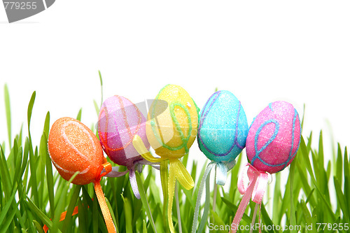 Image of Colorful Easter eggs