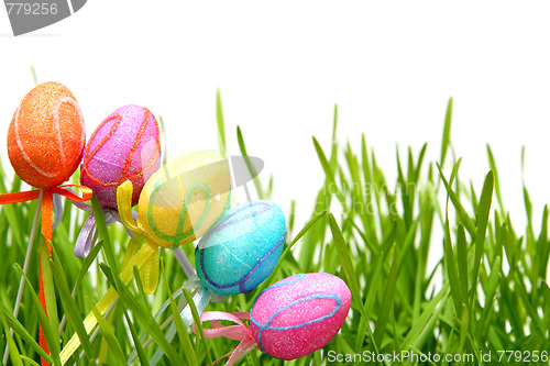 Image of Colorful Easter eggs