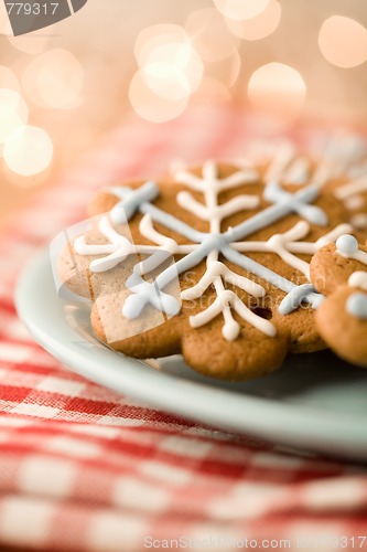Image of Christmas gingerbread