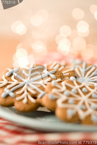Image of Christmas gingerbread