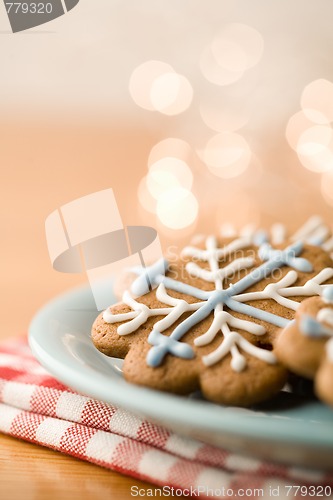 Image of Christmas gingerbread