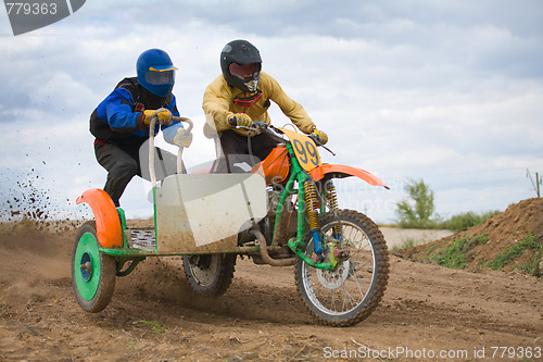 Image of moto cross rider