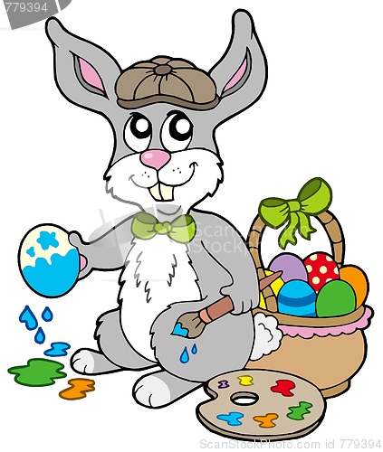 Image of Easter bunny artist