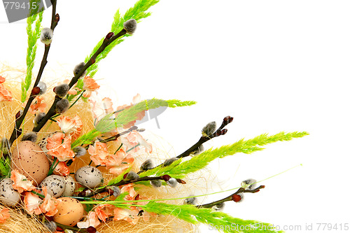 Image of Easter floral arrangement 
