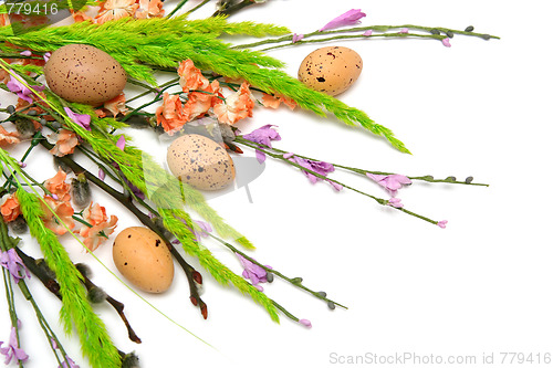 Image of Easter floral arrangement 