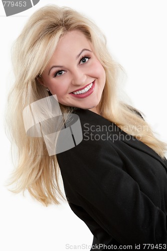 Image of Attractive twenties caucasian business woman