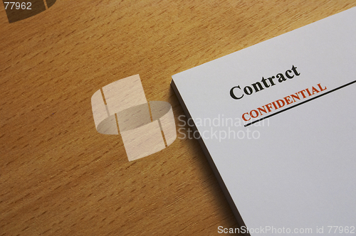 Image of Contract cover