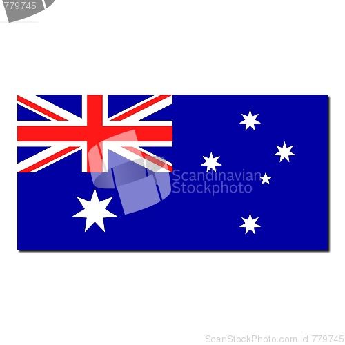 Image of The national flag of Australia
