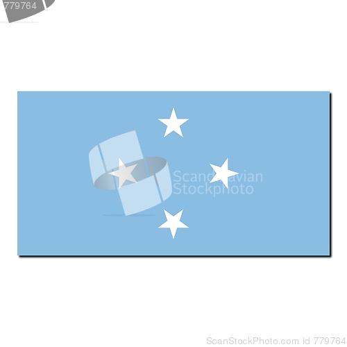 Image of The national flag of Micronesia
