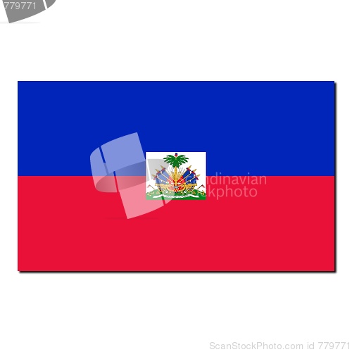 Image of The national flag of Haiti