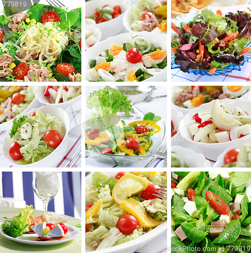 Image of Healthy food collage