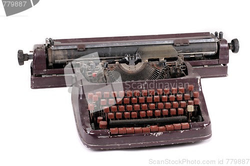 Image of Old vintage typewriter