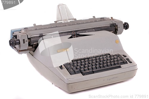 Image of Old vintage typewriter