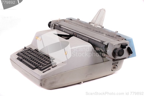 Image of Old vintage typewriter