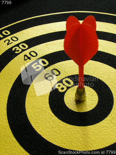 Image of A Direct Hit bulls eye!