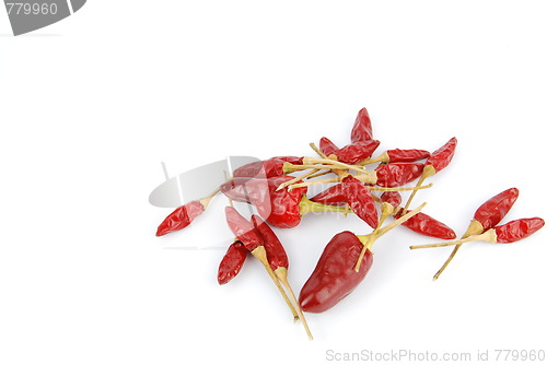 Image of Bunch of red peppers