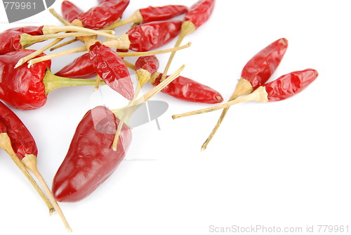 Image of Bunch of red peppers