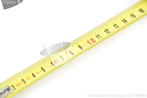 Image of Retractable steel tape measure