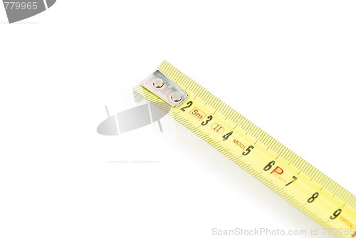 Image of Retractable steel tape measure