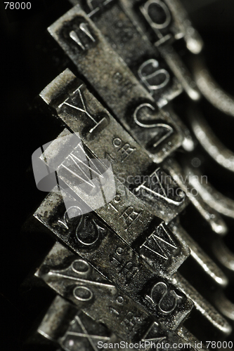 Image of old typewriter