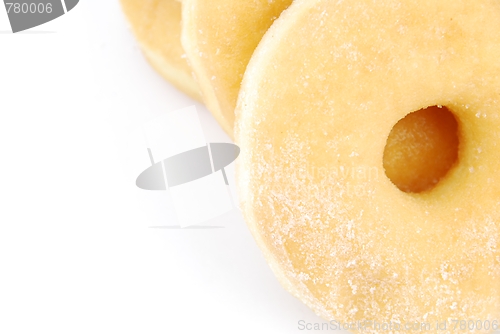 Image of Sweet donuts (white background)