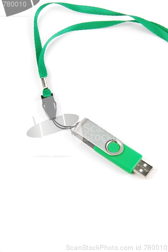 Image of Green pen drive