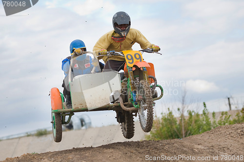 Image of moto cross rider