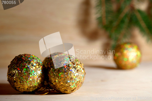 Image of Golden christmas