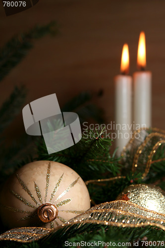 Image of Golden christmas