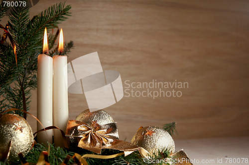 Image of Golden christmas