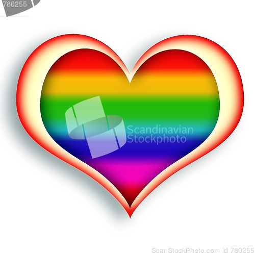 Image of Colorful Heart