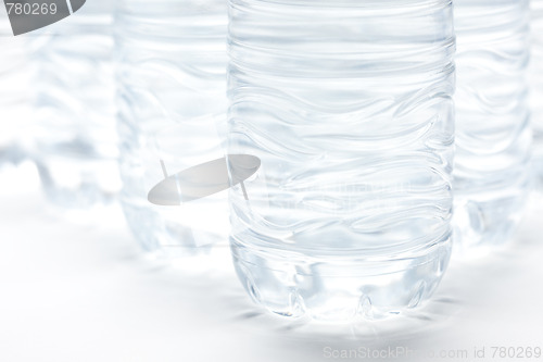 Image of Water Bottles Abstract