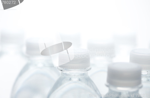 Image of Water Bottles Abstract