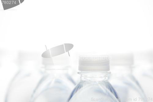 Image of Water Bottles Abstract