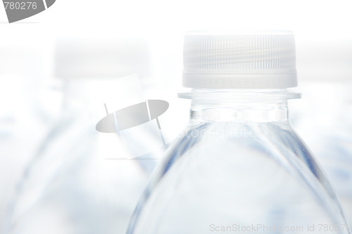 Image of Water Bottles Abstract