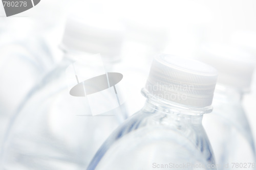 Image of Water Bottles Abstract