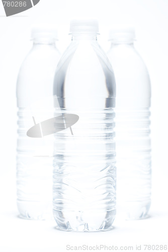 Image of Water Bottles Abstract